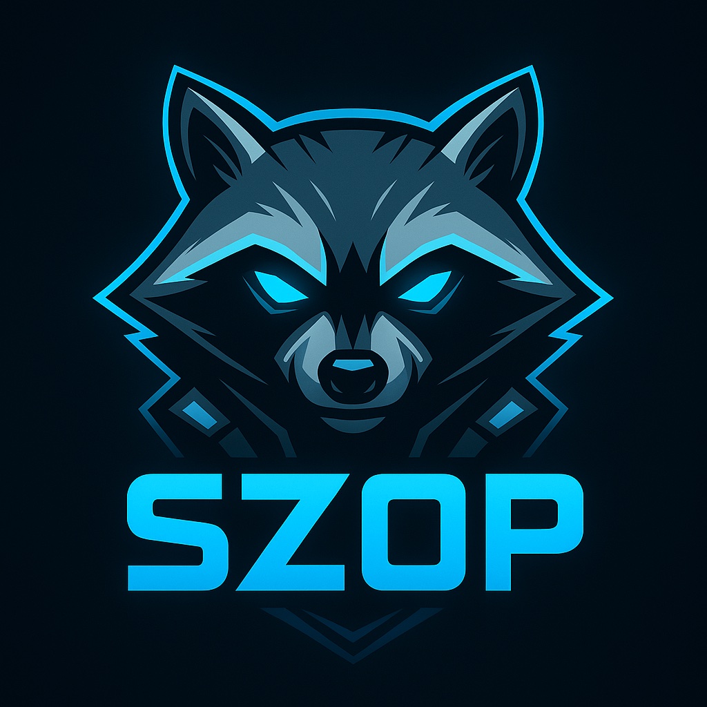 SZOP – logo z szopem
